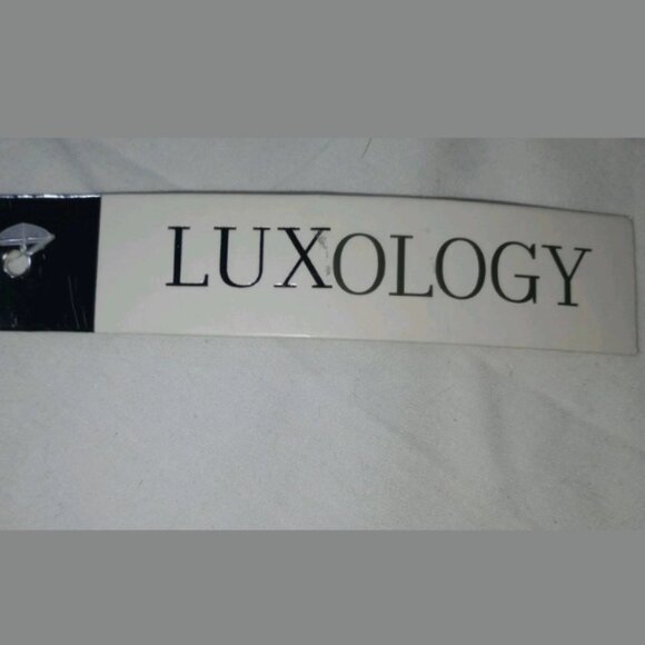 2 Item Bundle NWT Luxology Women’s Faux Wrap Dresses XL Blue/Sparkle Black - Picture 6 of 11